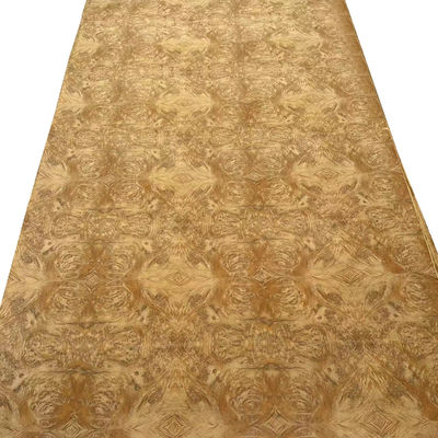 Goldene Madrone Burl Veneer 4 * 8 Fuß High End Goldene Madrone Burl Veneer Möbel Wandplatten Tür Holz Veneer